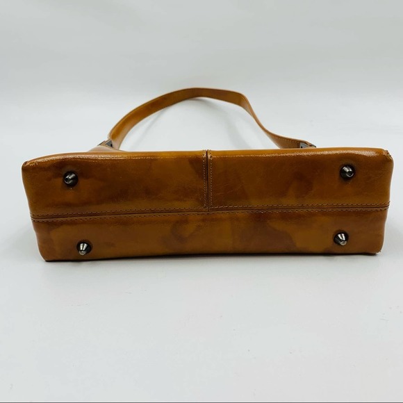 Daniela Moda Tan Leather Mini Bag - Picture 6 of 10